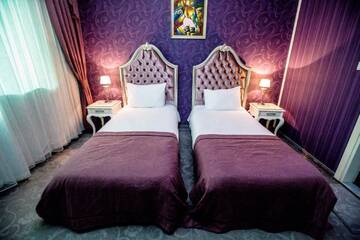 Фото номера Двухместный номер с 2 отдельными кроватями Отель Boutique Hotel Behi г. Кырджали 5
